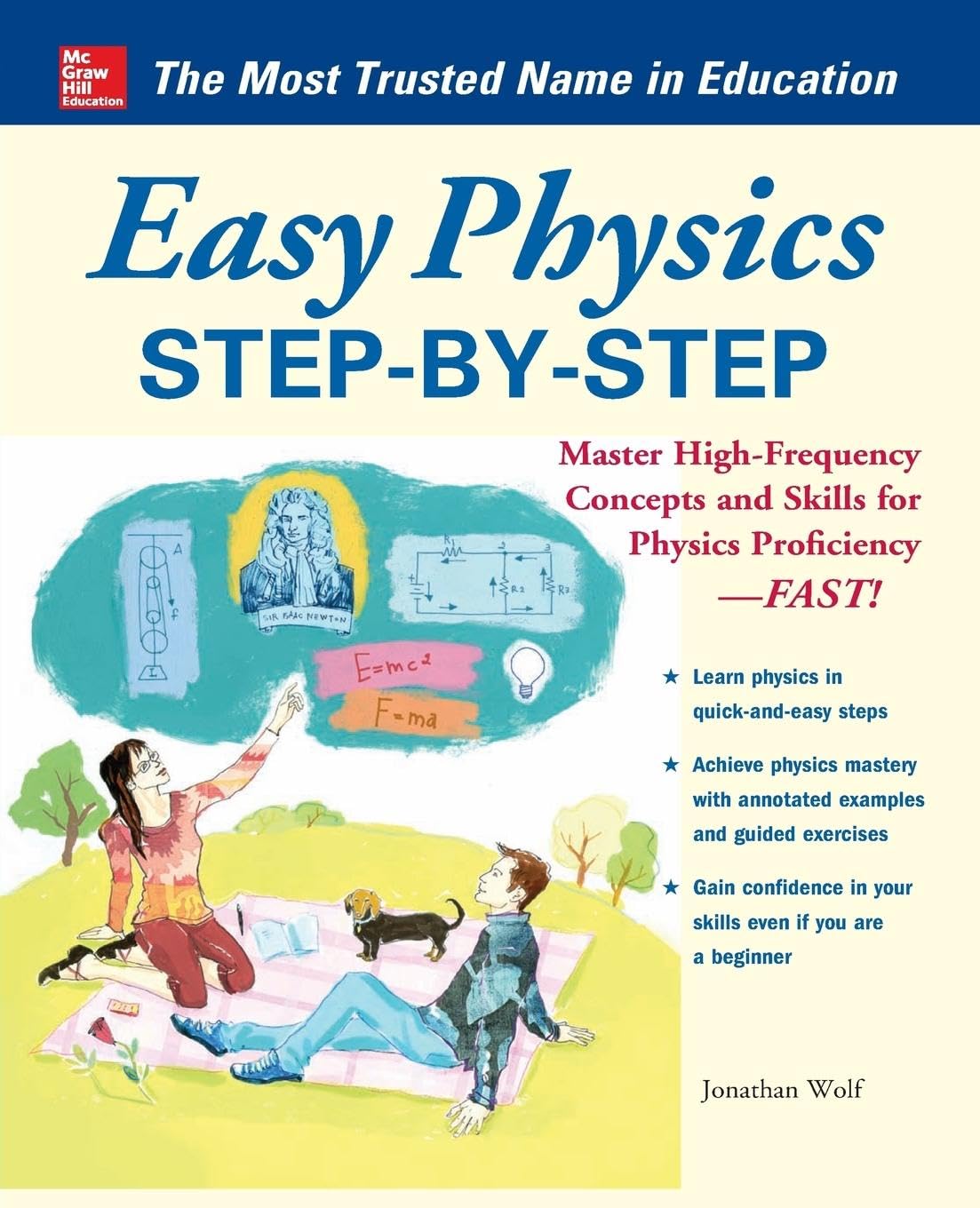 Easy Physics Step-by-Step: With 95 Solved Problems (Easy Step-by