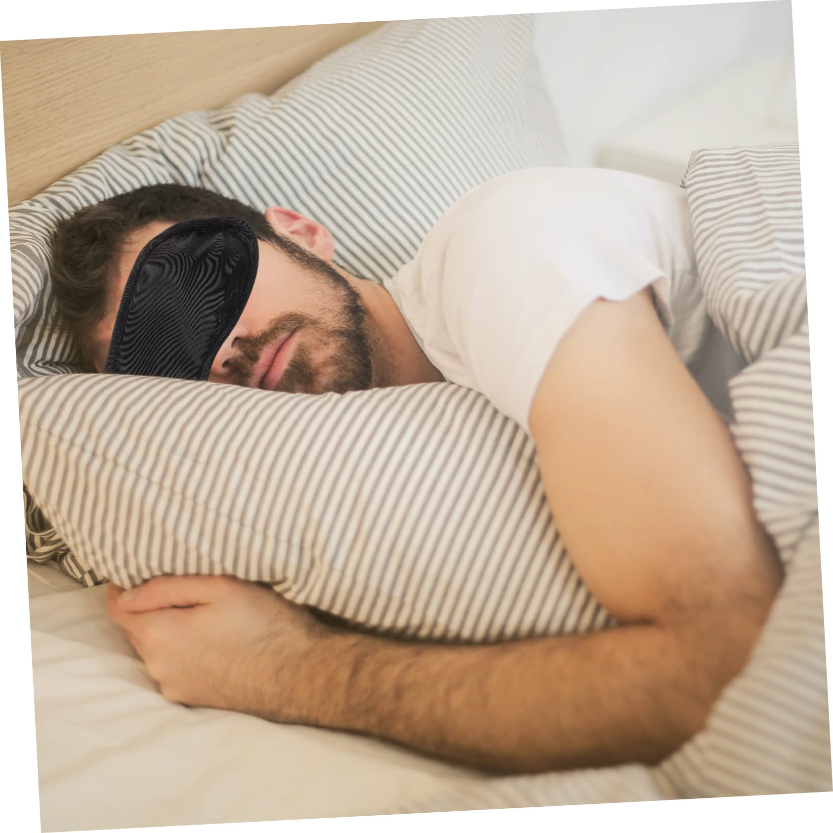 FRCOLOR 4 Sätze Schlafmaske Augenpflaster Schlaf Masken Blackout Heiße Augenmaske Für Trockene Augen Schlafende Augenmaske Lichtdichte Augenabdeckung Schwamm 20 Stück * 4