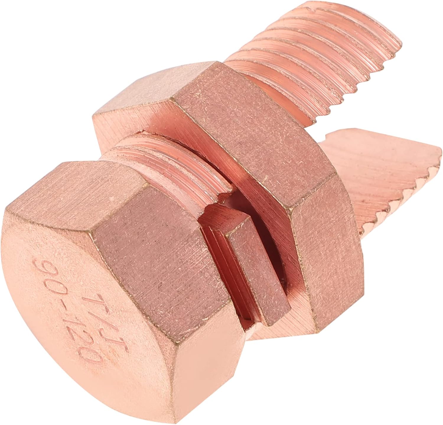 jojofuny Grounding Split Bolt Connector for Conductors Easy to Install and Remove Suitable for High Low Voltage Cables Reliable Bonding Tool Accessory for Direct Burial Applications