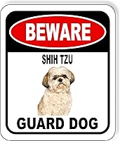 Vista 130 de BEWARE BASSETT HOUND GUARD DOG - Letrero compuesto de aluminio para exteriores, 8.5 x 10 pulgadas