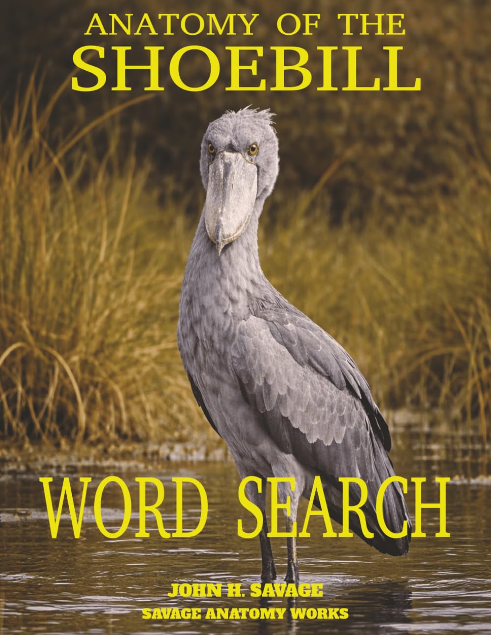 ANATOMY OF THE SHOEBILL WORD SEARCH: A STUDY OF AVIAN STRUCTURE FUNCTION AND SWAMP HUNTING (Savage Anatomy)