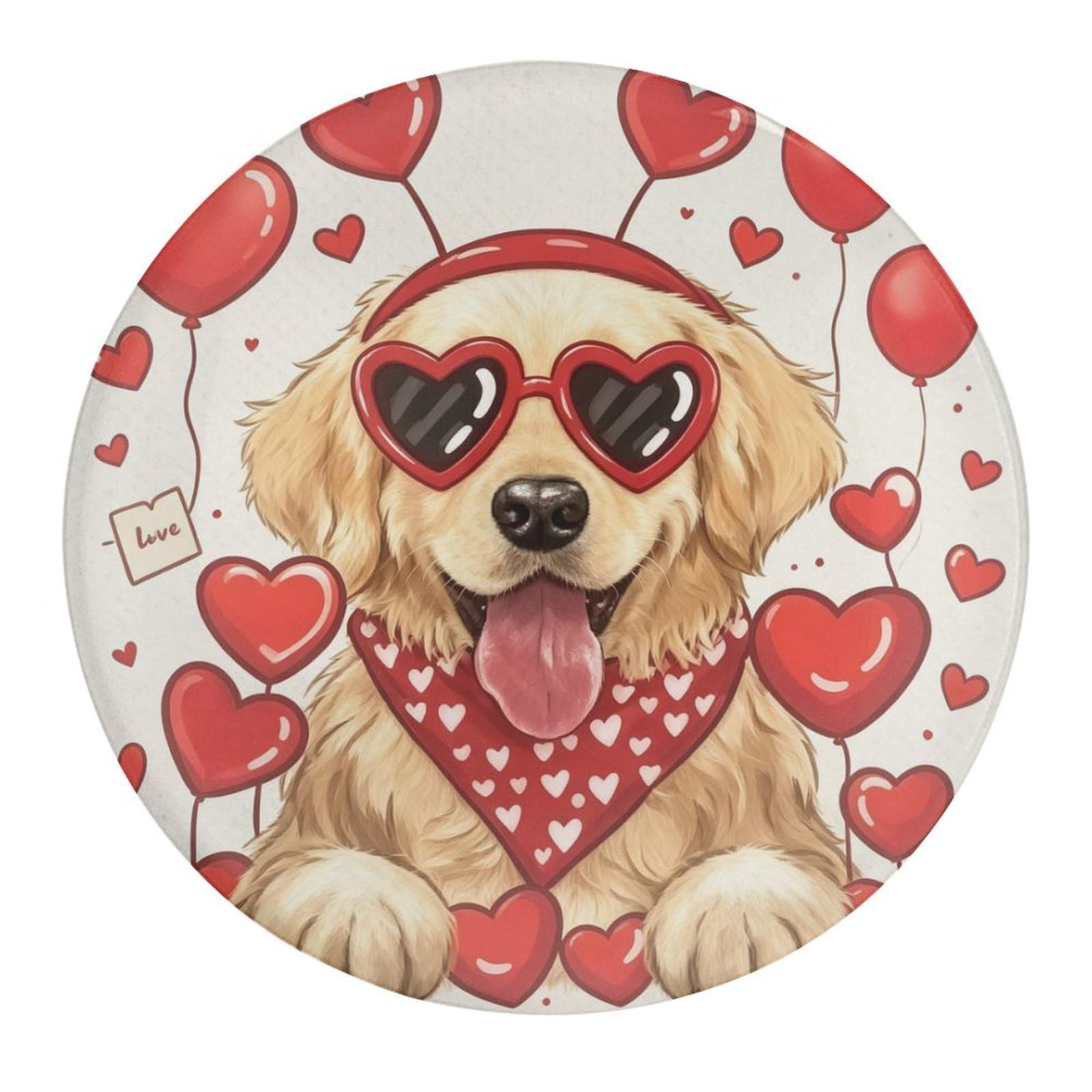 Fekiloot Style Cute Dog Refrigerator Magnet Fridge Magnet4 Pcs