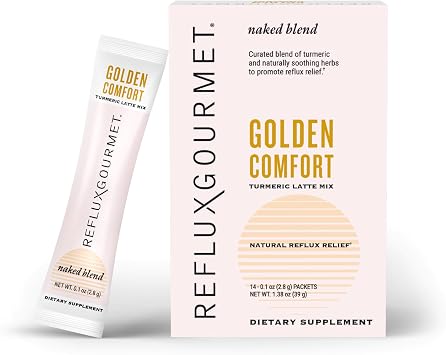 Golden Comfort Naked Blend Turmeric Latte with Organic Ginger, Cinnamon, Cardamom, Clove & Black Pepper Extract 14 ct