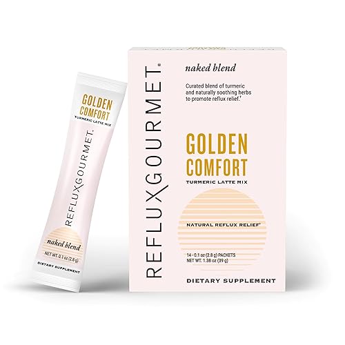 REFLUX GOURMET Golden Comfort Naked Blend – Turmeric Latte with