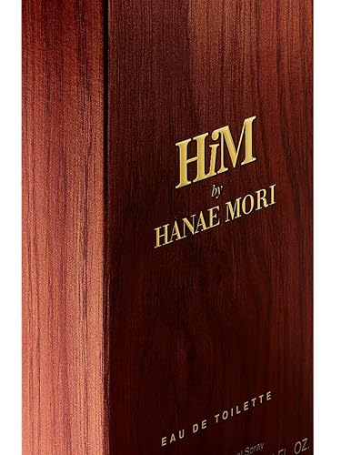 Hanae Mori Eau de Toilette Spray para hombre, 3.4 onzas líquidas