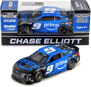 Chase Elliott 2026 AMZ Prime ARC Diecast Car 164 Scale