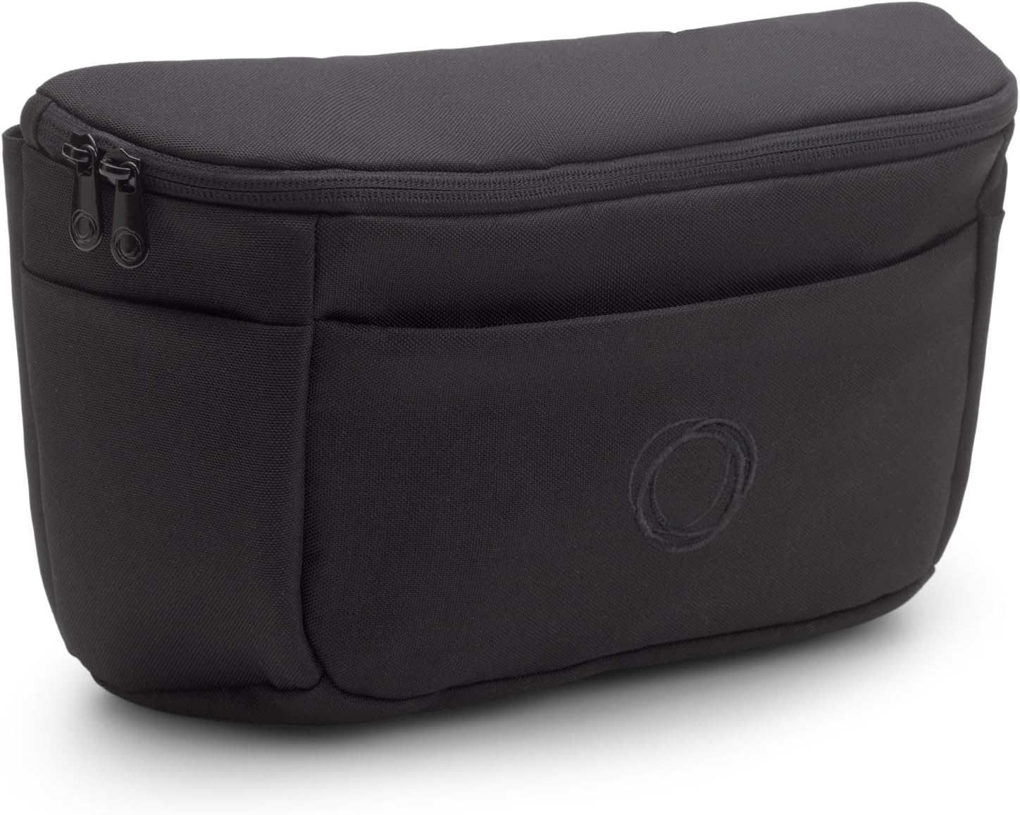 Bugaboo Multi-Pocket Compact Pushchair Organiser with Easy Access Pockets, Must-Have Accessory for All Baby Essentials in Midnight Black