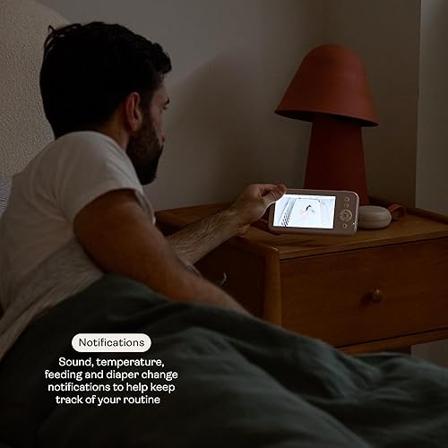 Miniatura 5 de ergoPouch Monitor de bebé Drift Home y guía inteligente TOG - Monitor sin Wi-Fi con seguimiento del sueño, luz nocturna y guía inteligente de