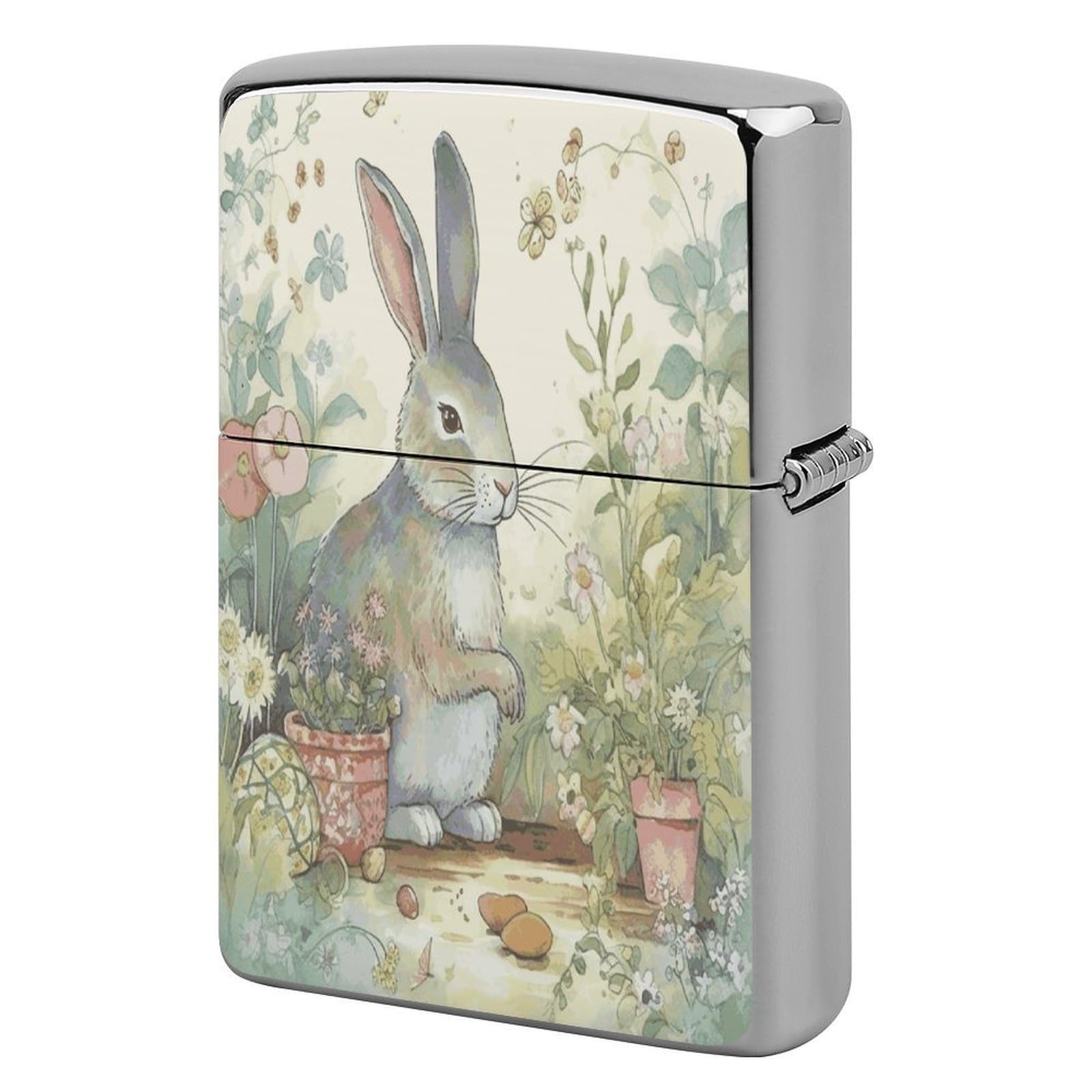 Fekiloot Style Garden Bunny Lighter Case Cover Lighter Holder
