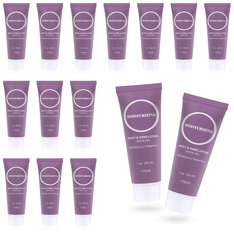 Loção corporal e creme para as mãos RSQAZQ, 30 mL, pacote com 60