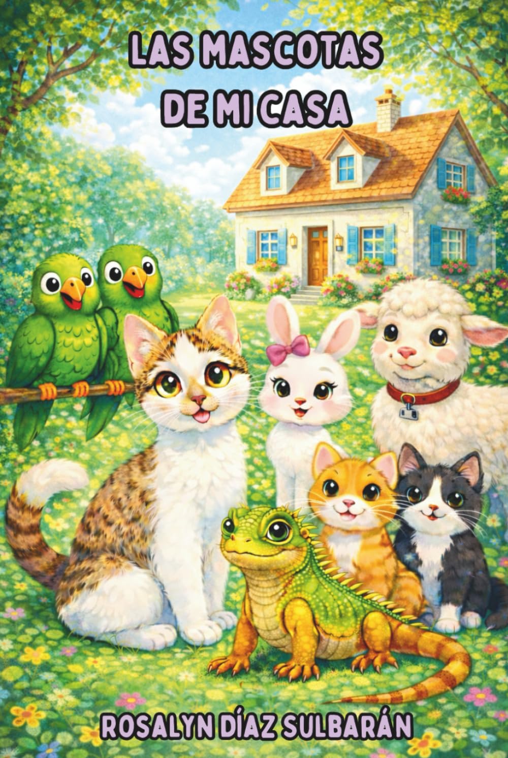 Las mascotas de mi casa: Historias sobre animales, amistad y valores que encantará a tus niños