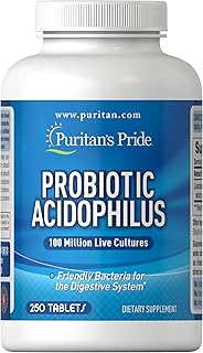 Puritan's Pride Probiotic Supplement, Acidophilus, 250 Count