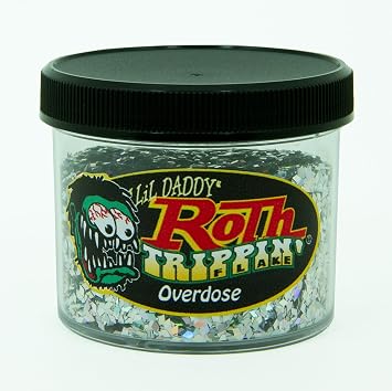 Lil Daddy Roth Metal Flake - Overdose - Solid Flake (8oz - Standard)