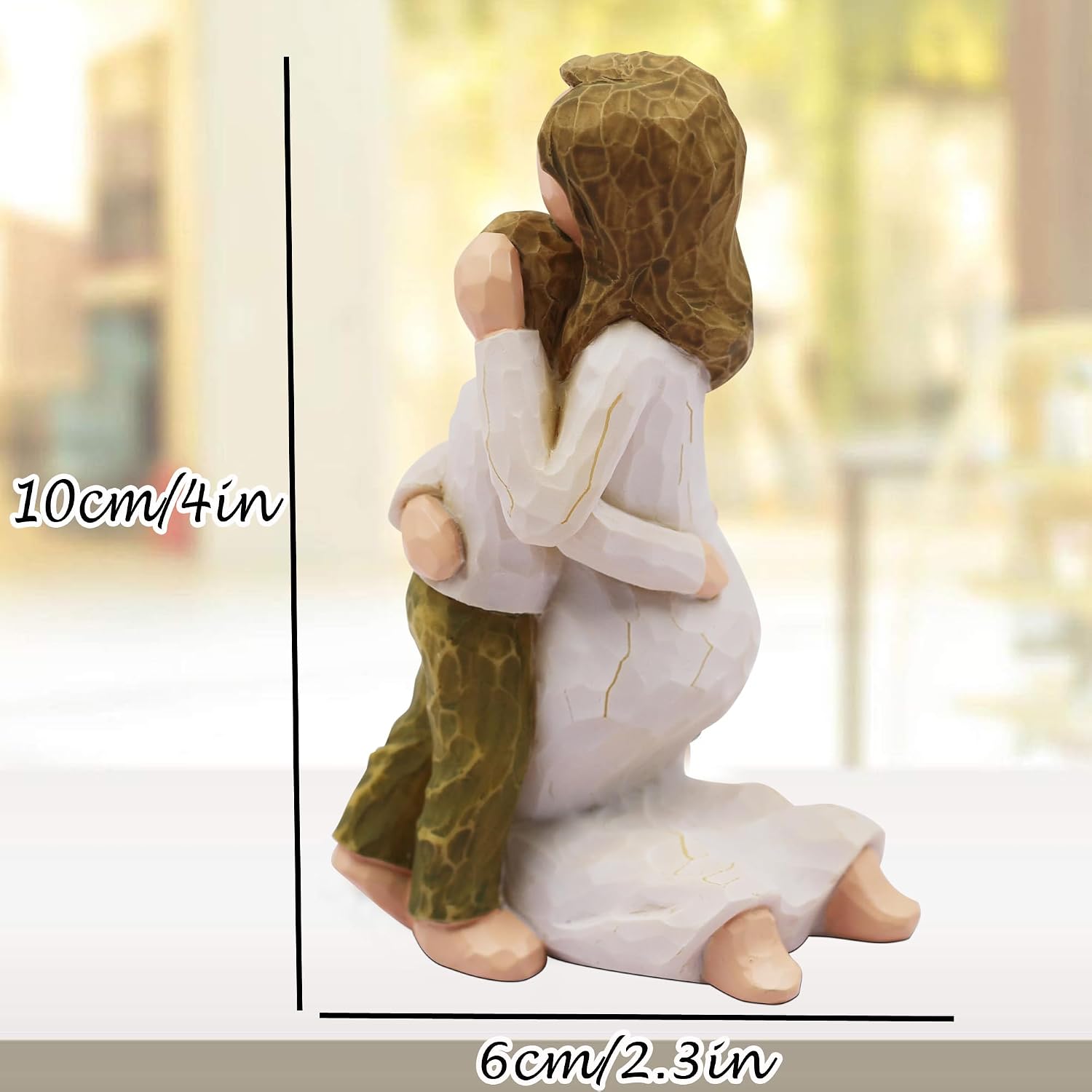 Mother of the Groom Gifts,Boy Mom Gifts from Son，Mother Son Figurine image 4