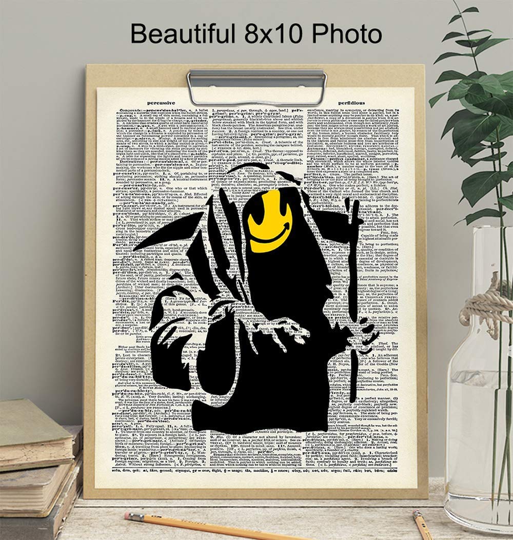 BANKSY☆ 死神 ポスター☆full colour Black☆ BANKSY☆ 死神 ポスター☆full colour Black☆ BRAND_JOURNAL-2
