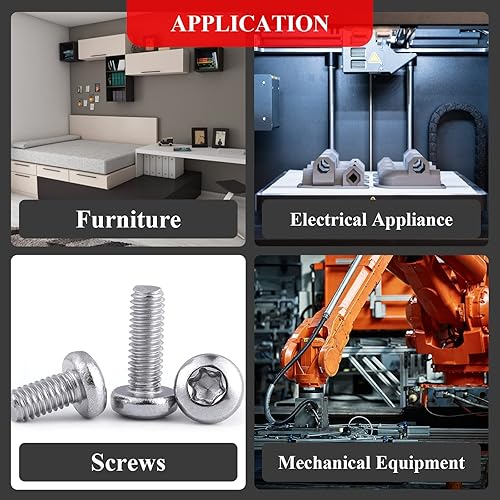 Miniatura 6 de 120 tapas de extremo redondas de PVC de 14 pulgadas (0.236 in) de diámetro interior, protectores de rosca de tornillo flexibles, tapas de extremo de