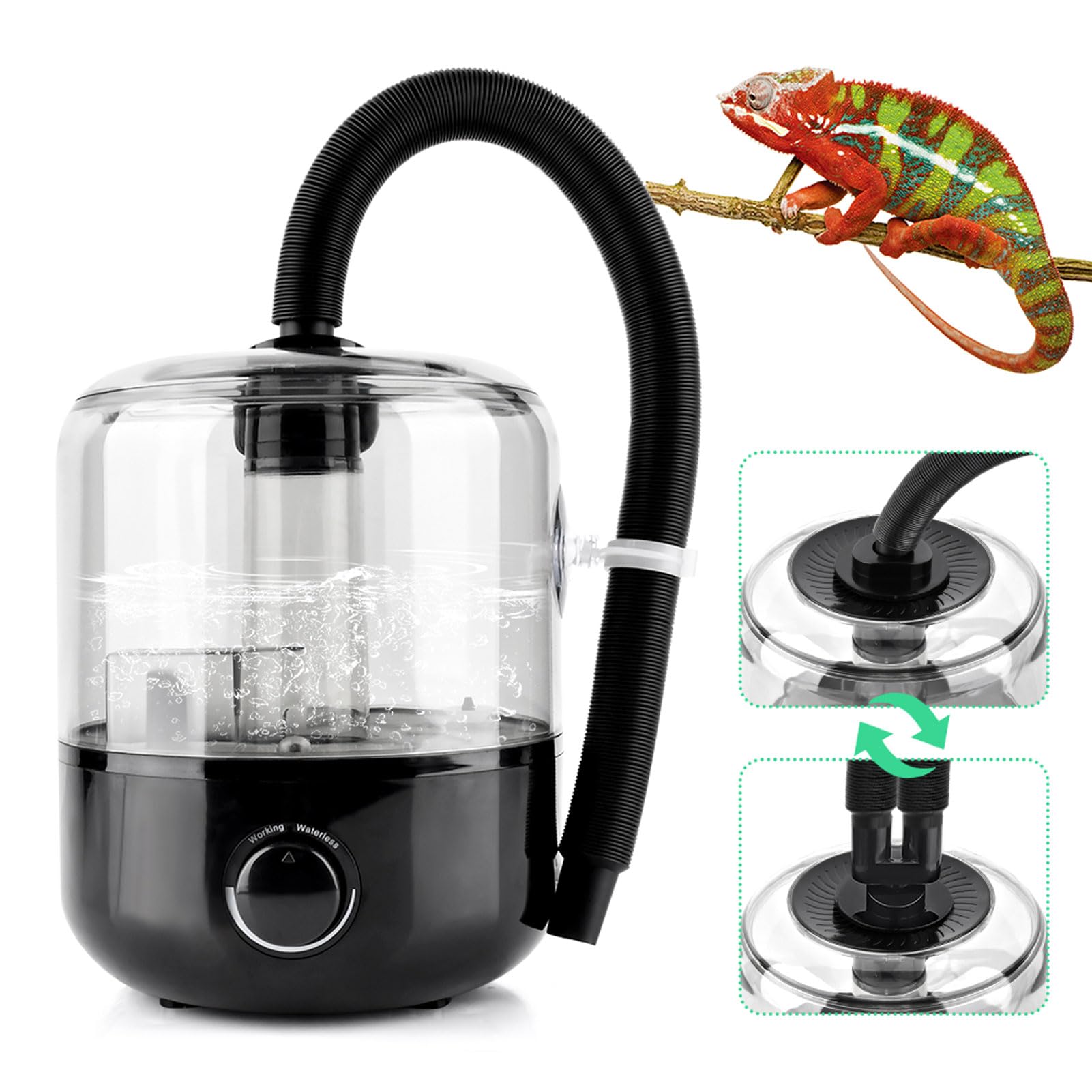 Reptile Prime® FINE Coconut Bedding, used for terrarium set-ups incorporating reptiles, amphibians, or invertebrates (0.47 cu. ft.)