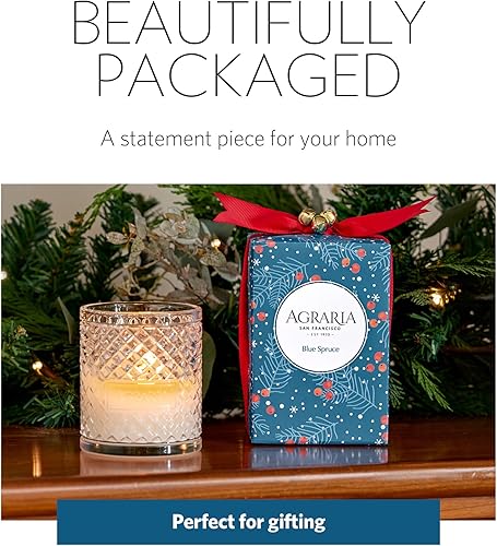 Miniatura 8 de AGRARIA - Vela perfumada de lavanda y romero de 7 onzas, cera a base de soja prémium