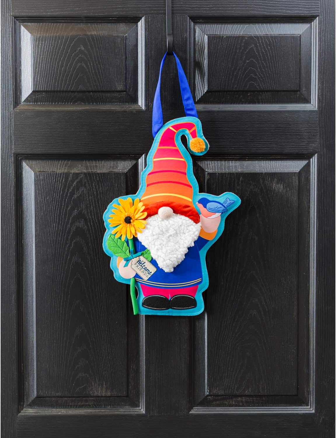 Evergreen Flag Garden Gnome Door Décor Durable and Well Made Home and Garden Décor for Lawn Patio Yard