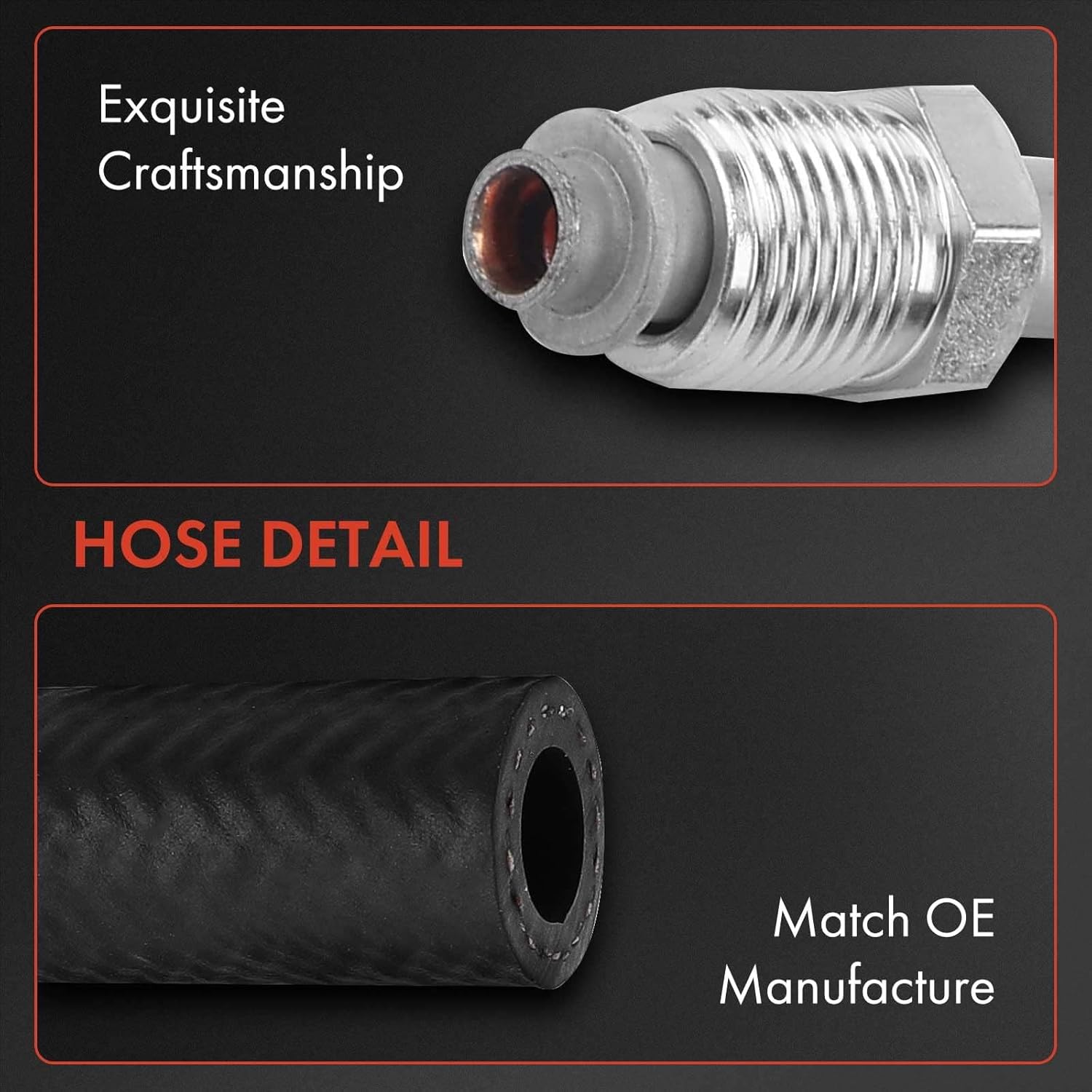 A-Premium Power Steering Return Hose Line Assembly Compatible with Toyota Corolla 1995 1996 1997, Gear To Pipe