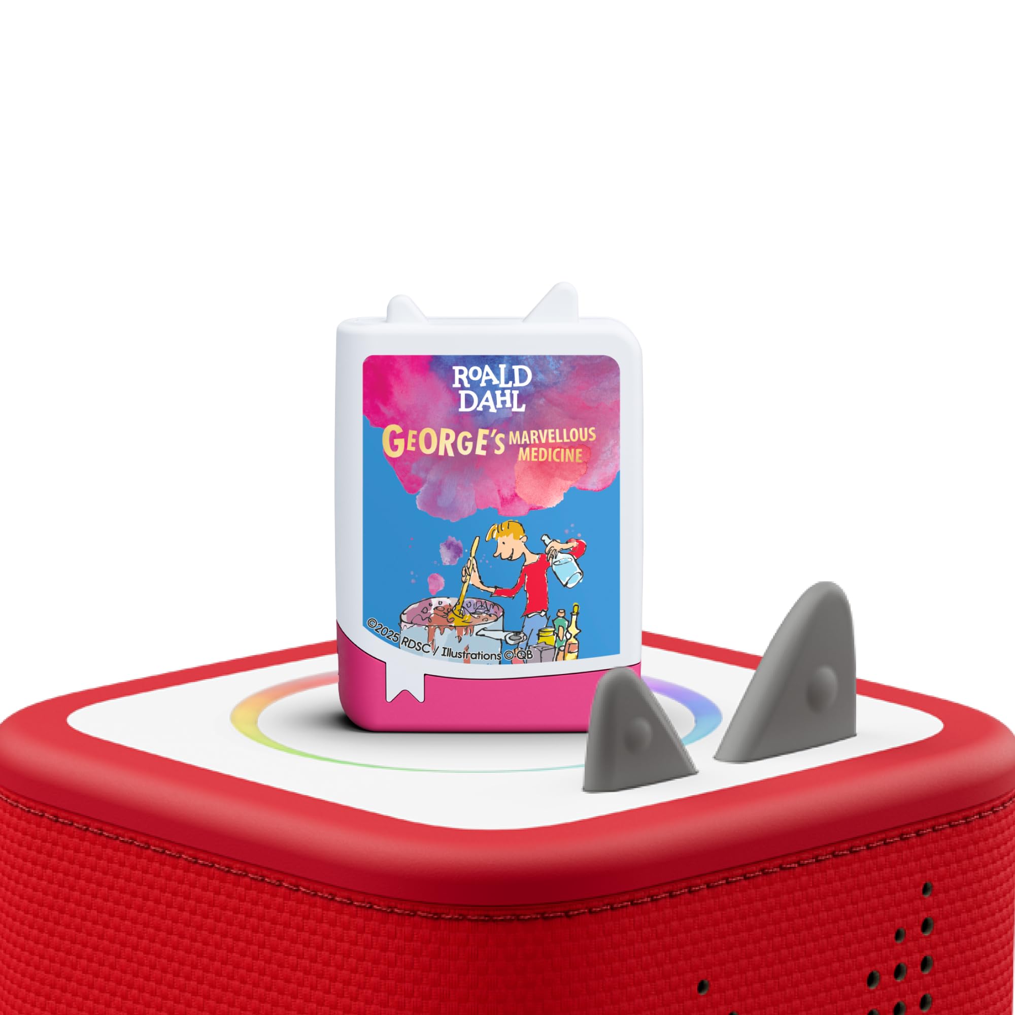 TONIES Roald Dahl George’s Marvellous Medicine Audio Book Tonie, Red, 150 x 58 x 19 mm