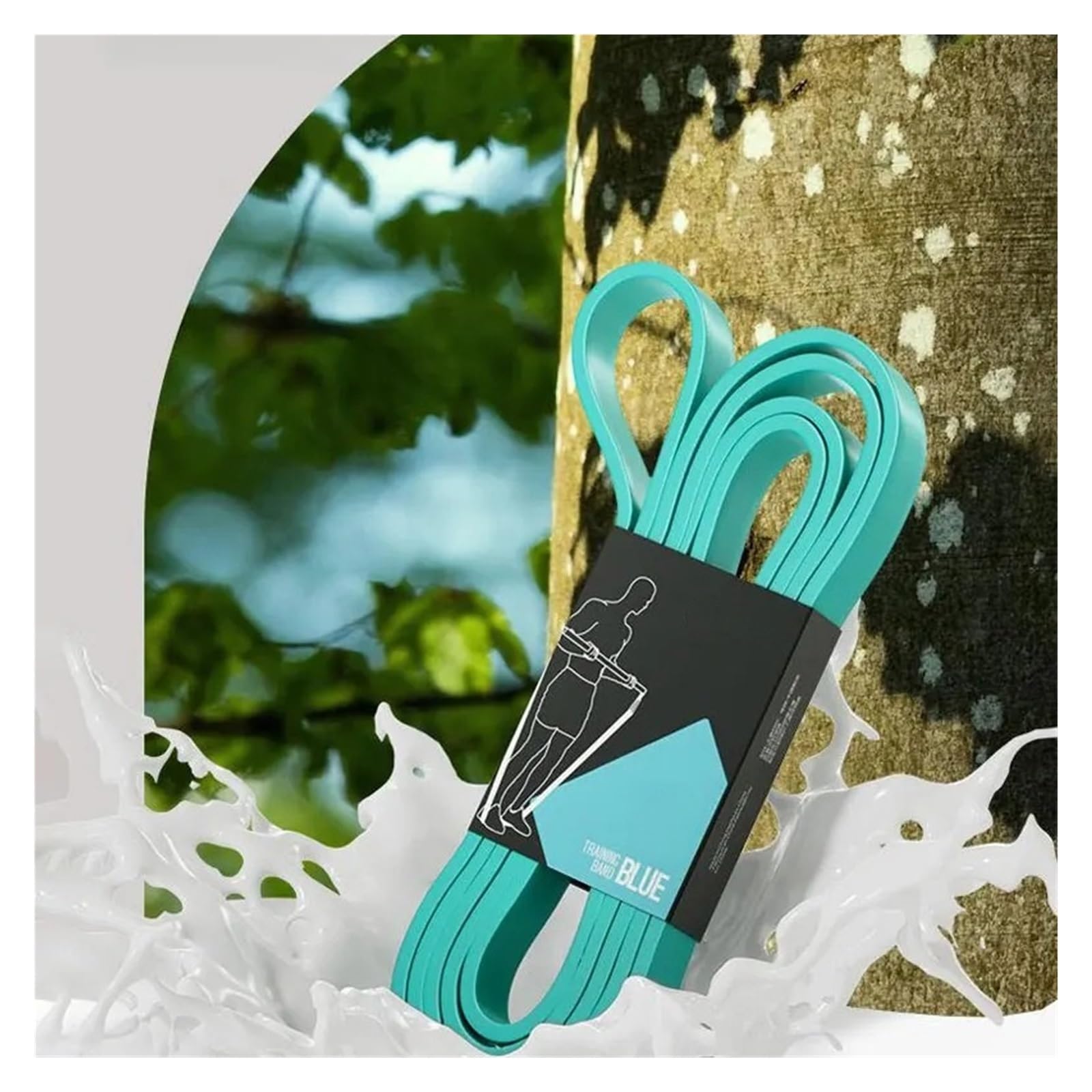 fasce di resistenza con maniglie Fascia elastica di resistenza for la forza maschile e femminile