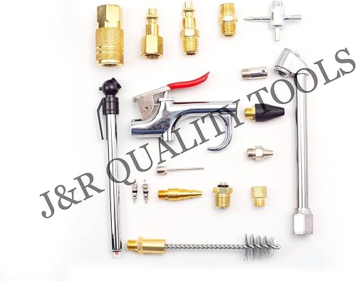 Miniatura 2 de VCT Kit de accesorios de 18 piezas para herramientas neumáticas latón 1/4 "NPT accesorios adaptador conector Chuck