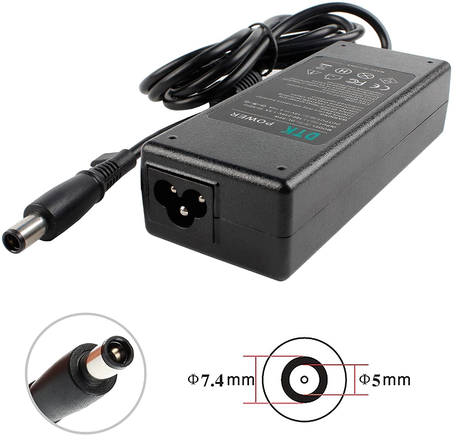 90W Alimentatore Caricabatterie Adattatore HP ENVY 17 Bw0010nl 17 Bw0503na Alimentatore Adattatore 90w 124192 - Foto 2