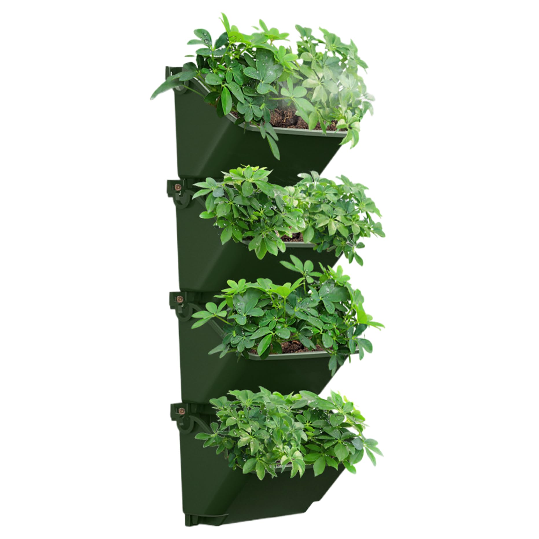 Jardinières de Jardin Verticales anti-dessèchement pour balcons et terrasses toujours verts