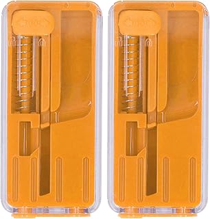 JTLB 2PCS Cigarette Explosion Beads Pushers Peppermint Cigarette Bursting Beads Pusher Box DIY Smoking Tools (Orange)