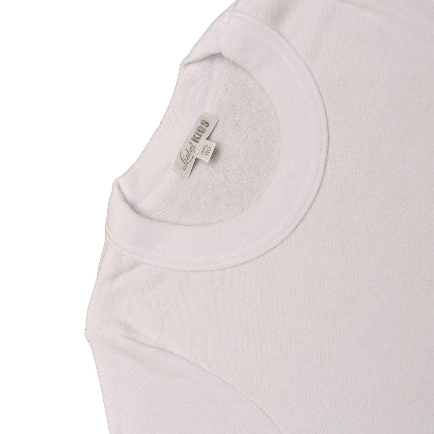 Liabel, 6 Paia di Magliette Interne Bambino/Ragazzo in Caldo Cotone Felpato. Taglia 2