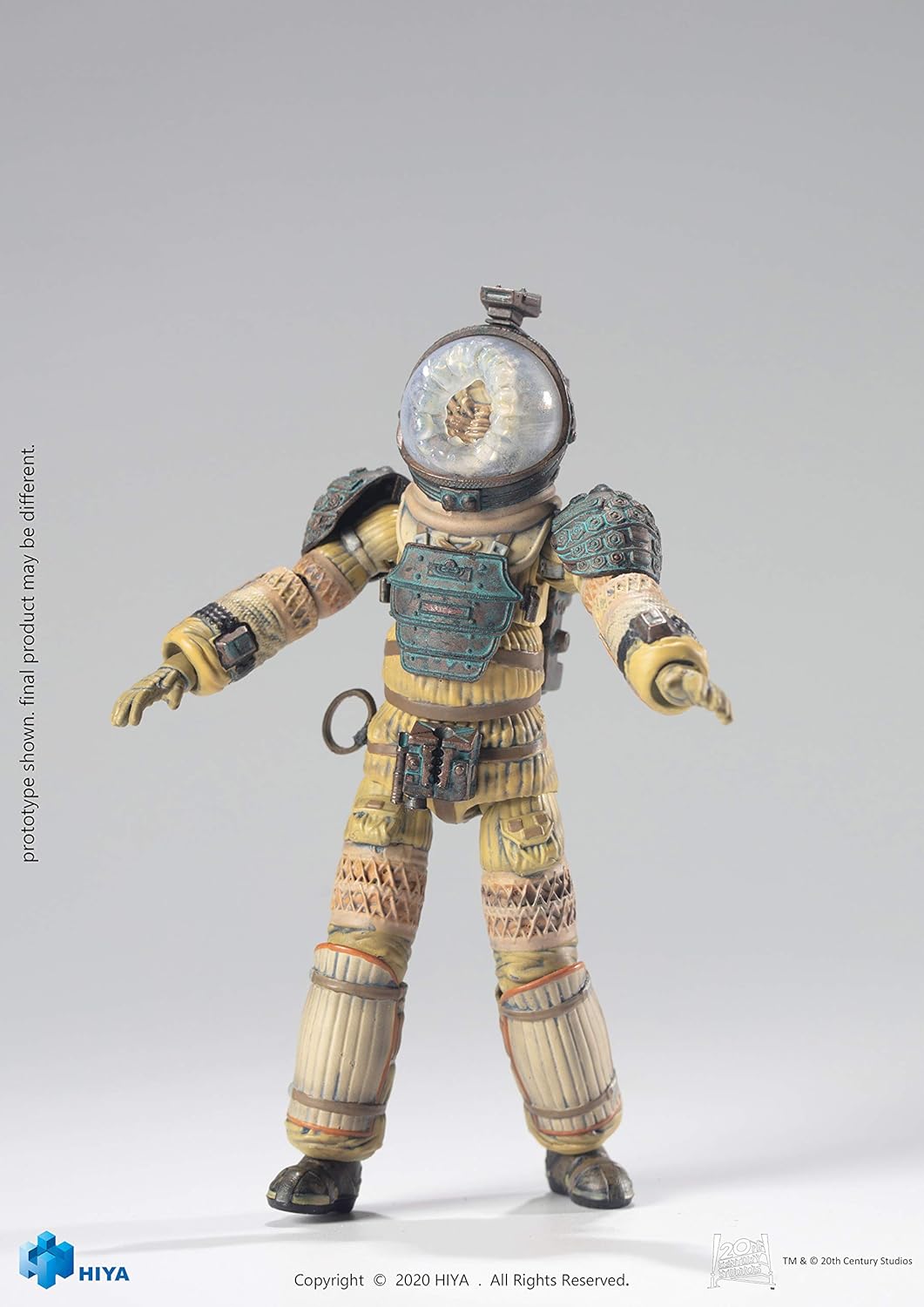 Hiya Toys Alien: Kane 1:18 Scale Action Figure, Multicolor