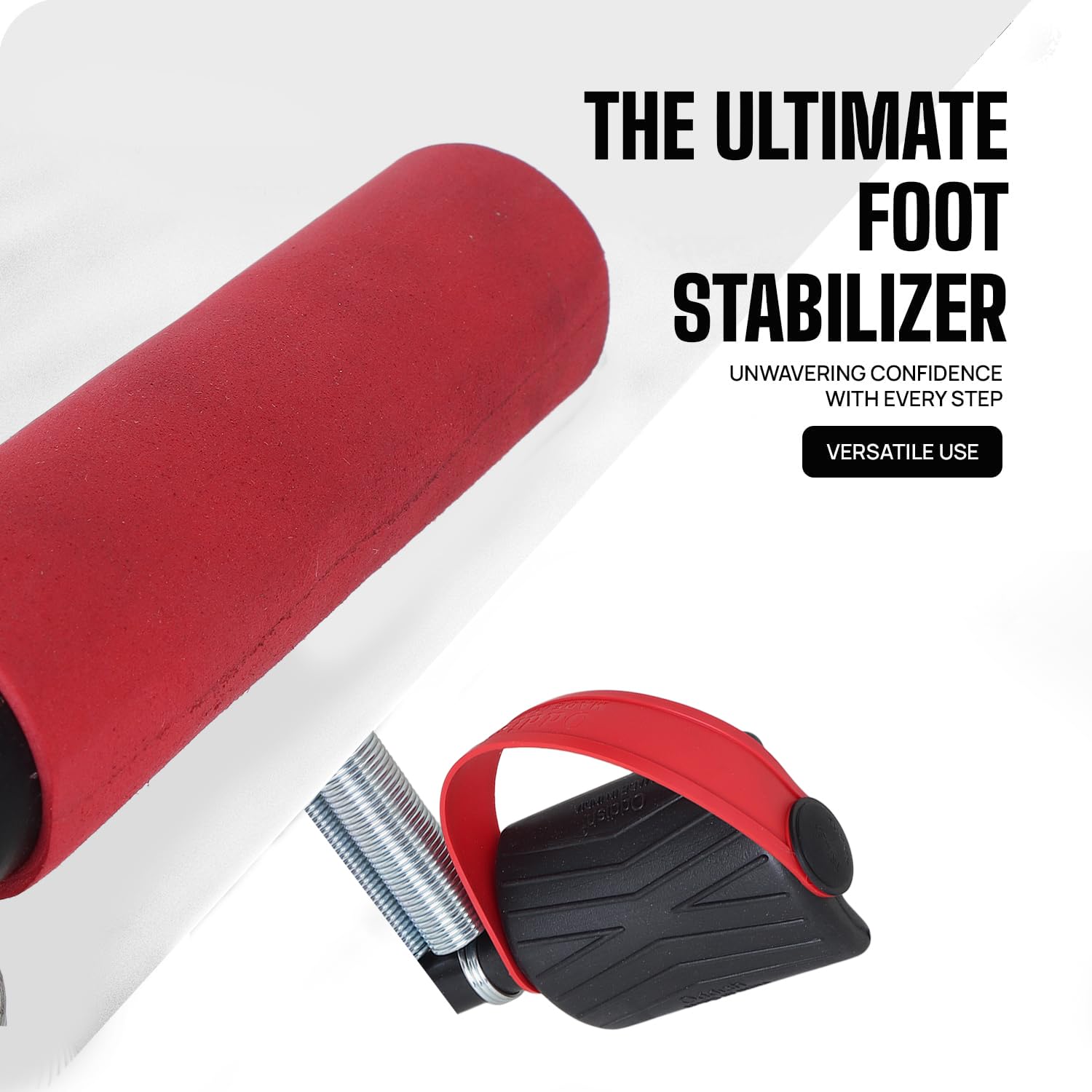SUREFIT Double Spring Tummy Trimmer for Men & Women | Heavy Resistance Ab Exerciser | Foam Grip, Strong Pedals | Fat Burner, Waist & Belly Toning Equipment for Home Workout 2