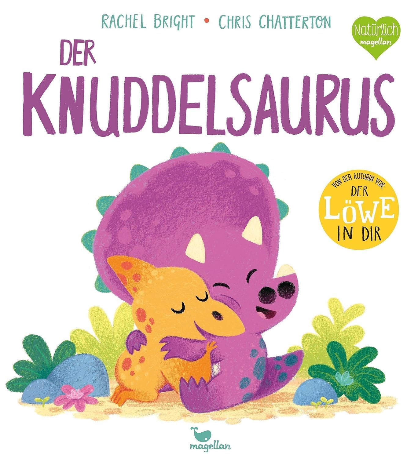 Rachel Bright - Bilder-Buchset für Kinder ab 3 Jahren: Sorgosaurus, Knuddelsaurus, Stampfosaurus, Purzelsaurus, Quasselsaurus, Schüchtisaurus, Sammlosaurus mit einem exklusiven Aufkleberbogen "Saurus"