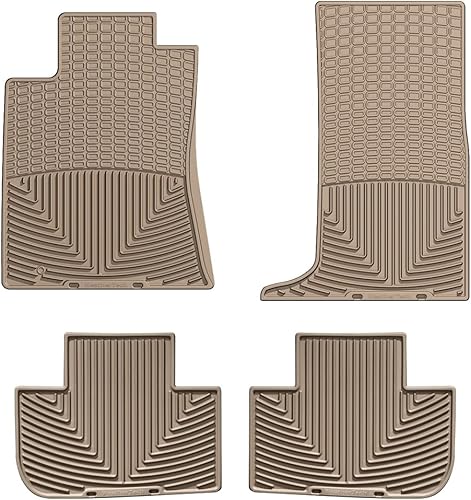 WeatherTech All-Weather Floor Mats for Cadillac CTS, CTS-V - 1st & 2nd Row (W93TN-W193TN), Tan