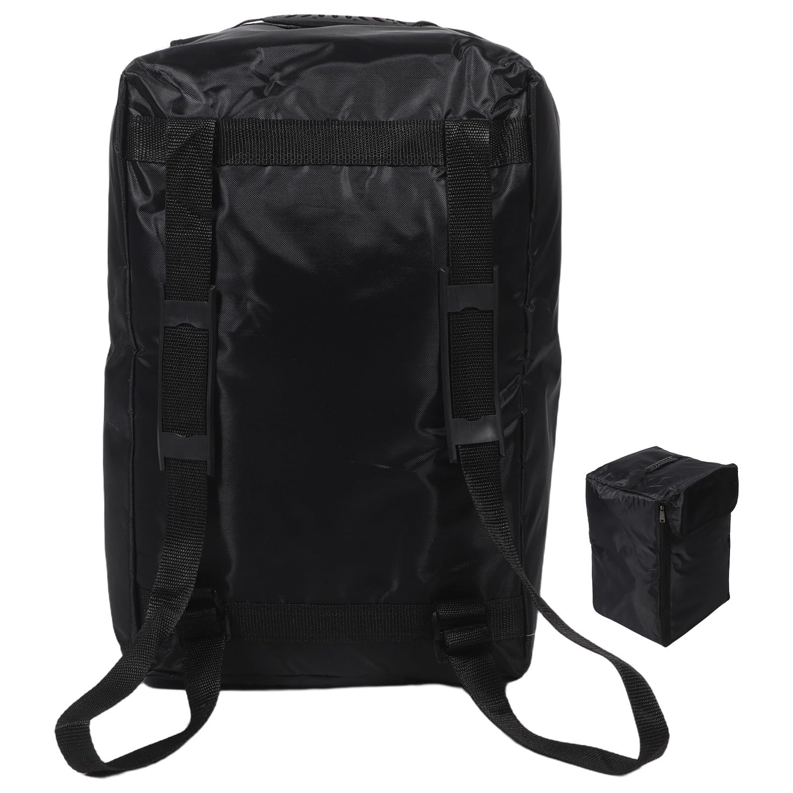 Mochila de Cajón Acolchada Negra con Doble Correa para Músicos