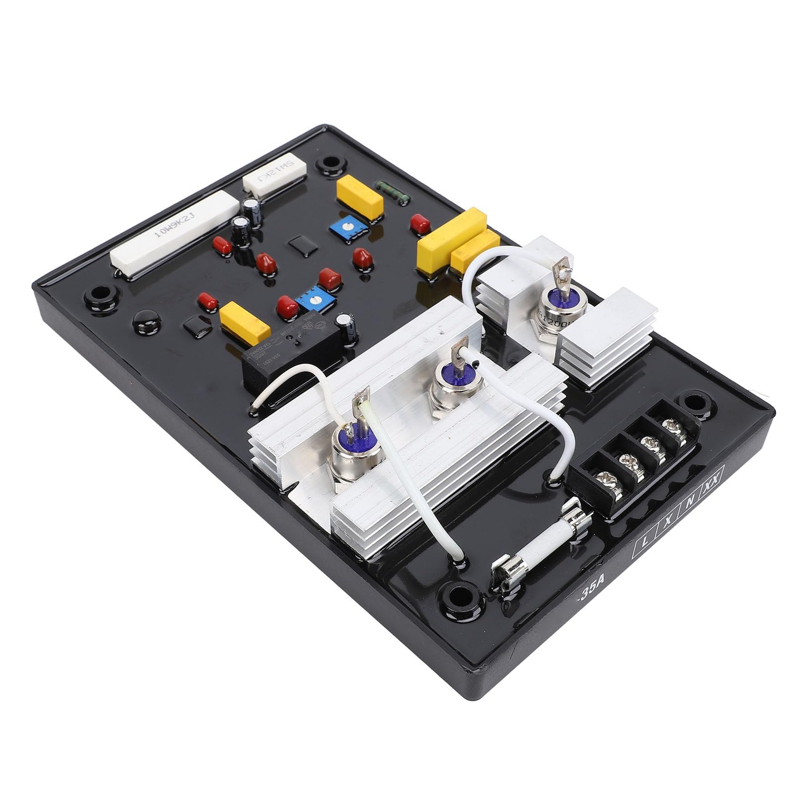 Regulador de Voltaje del Generador, Estabilizador de Voltaje Automático con Resistencia de Alta Precisión y Excelente Condensador, para que el de Energía Controle el de