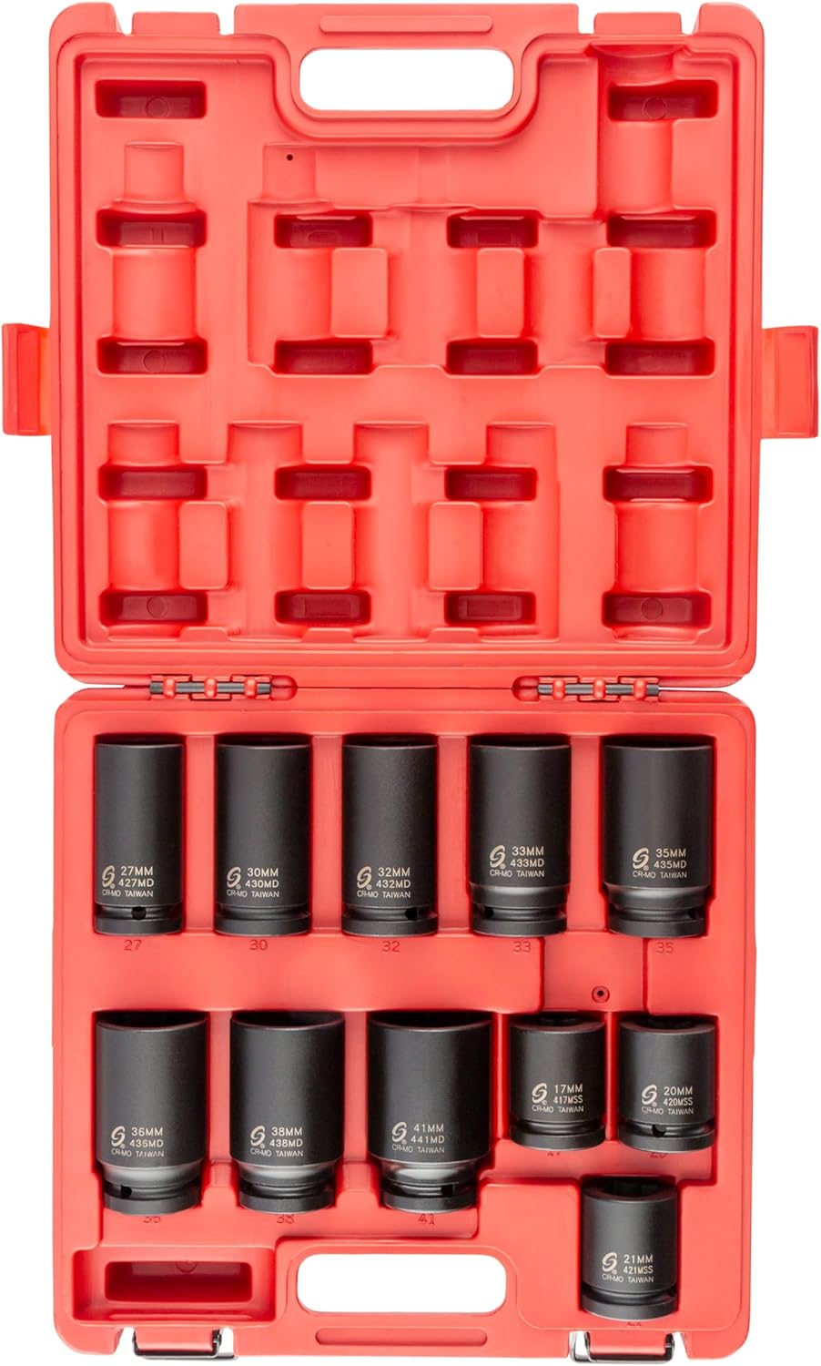 Drive Metric Truck Service Impact Socket Set 11 piece ¾”