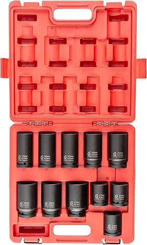 Drive Metric Truck Service Impact Socket Set 11 piezas "