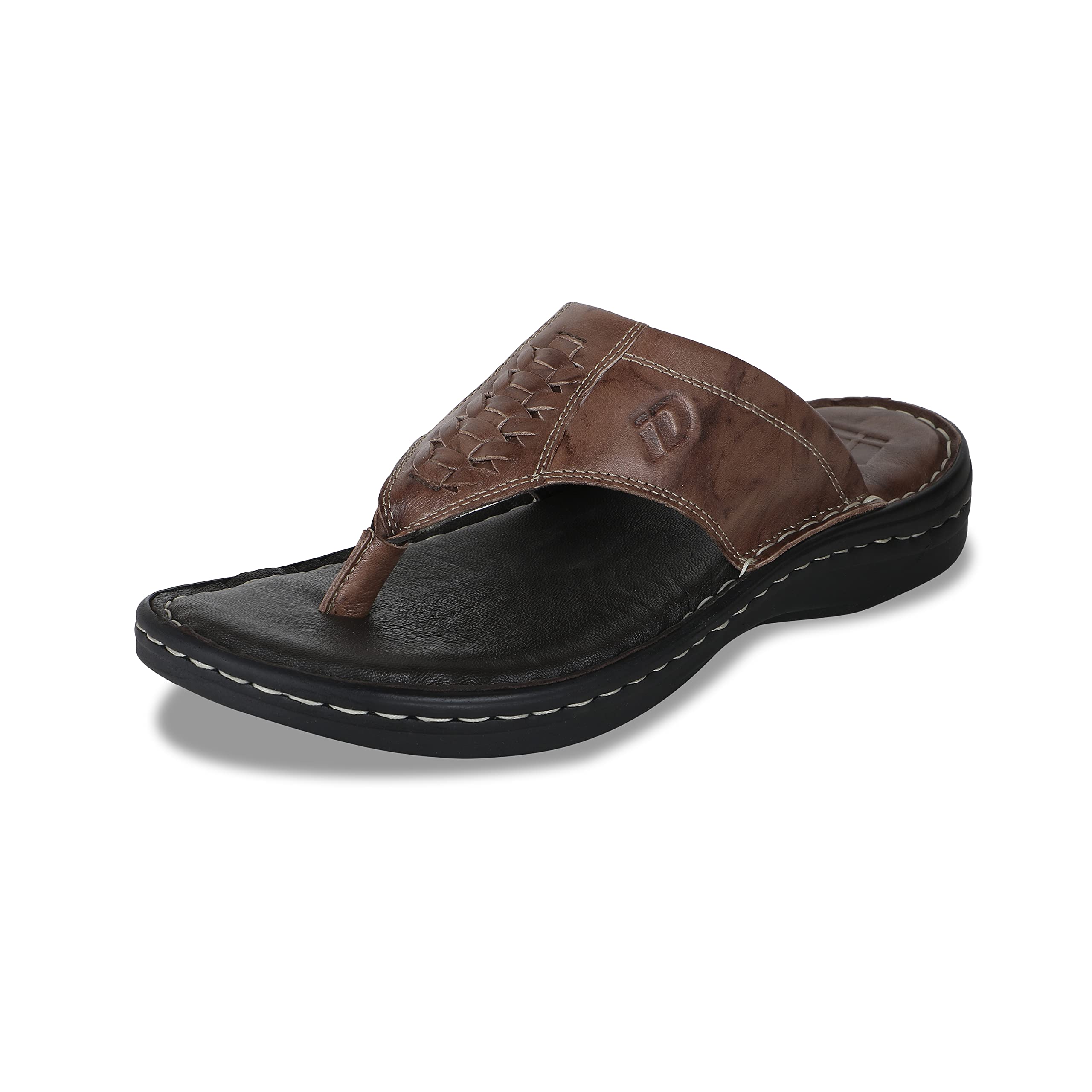 ID Brown Slip-On Thong Sandal Slippers for Men (B07XL12XBP) Amazon Price History, Amazon Price Tracker