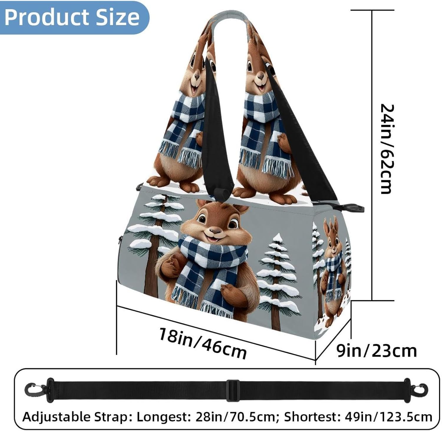 Yoga Mat Bag, Gym Workout Bag with Shoe Compartment, Highland Cow Hearts Pilates Bag for Women, Quick Access Storage Yoga Tote Bag for Sports Travel Office