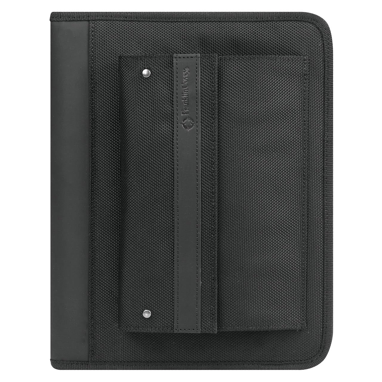 FranklinCovey - Friday Binder - Nylon Zipper Binder (Pocket, Black