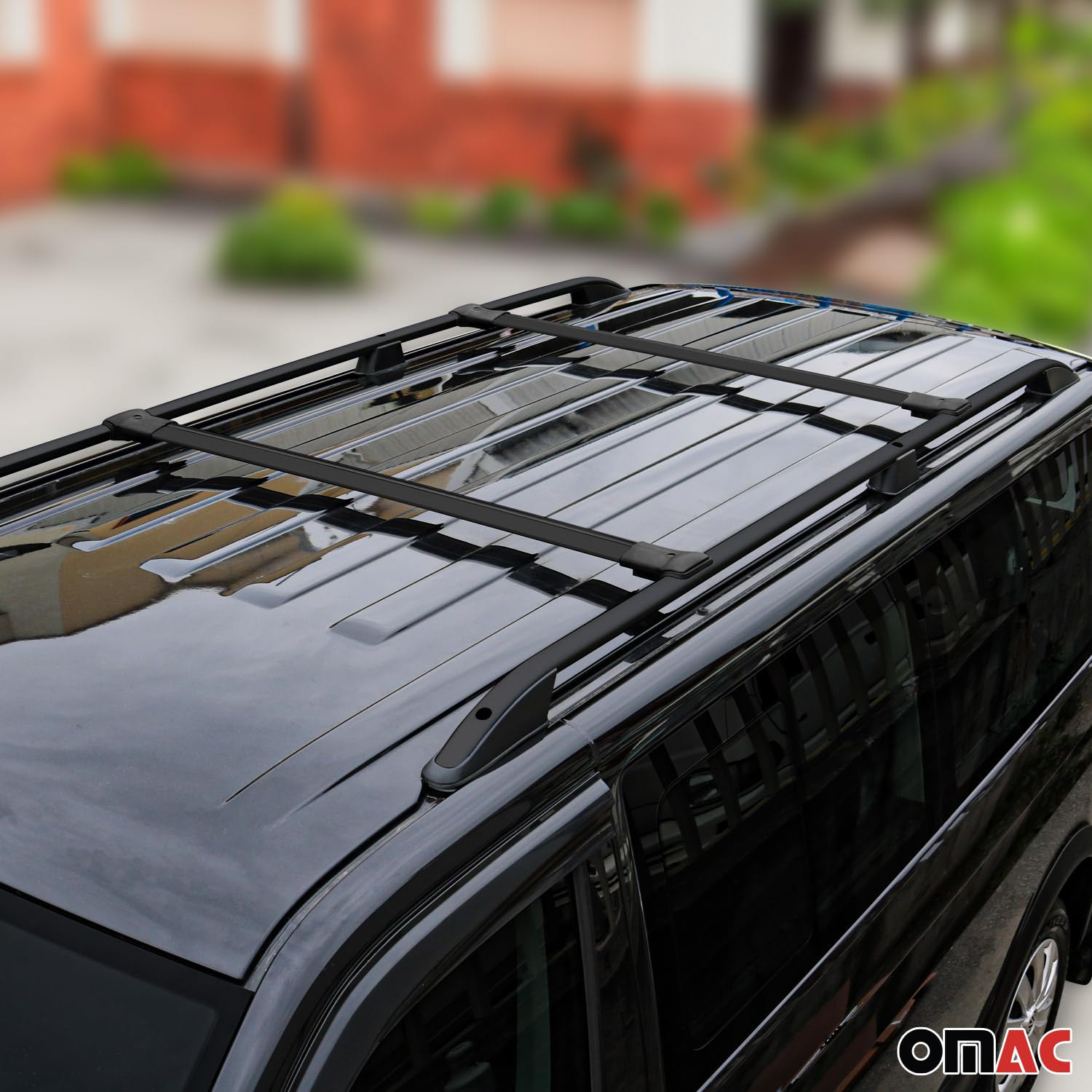 Kit Barres de Toit pour Citroen Berlingo 2018-2024 Alu Noir L1 Empattement Court