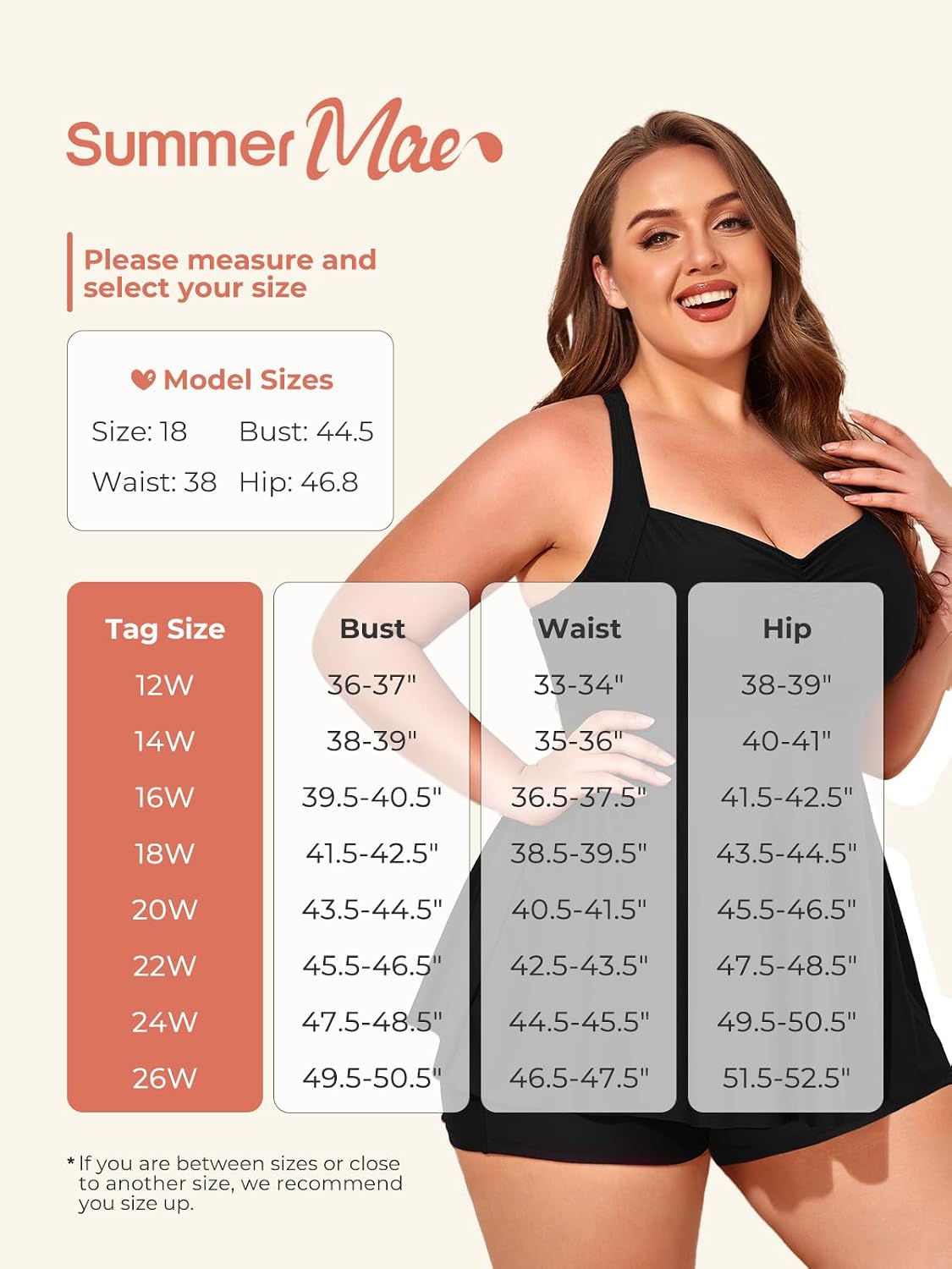 Summer Mae Women Plus Size Two Piece Tankini Swimsuits Flowy Bathing Suits Tummy Control Swimwear with Shorts