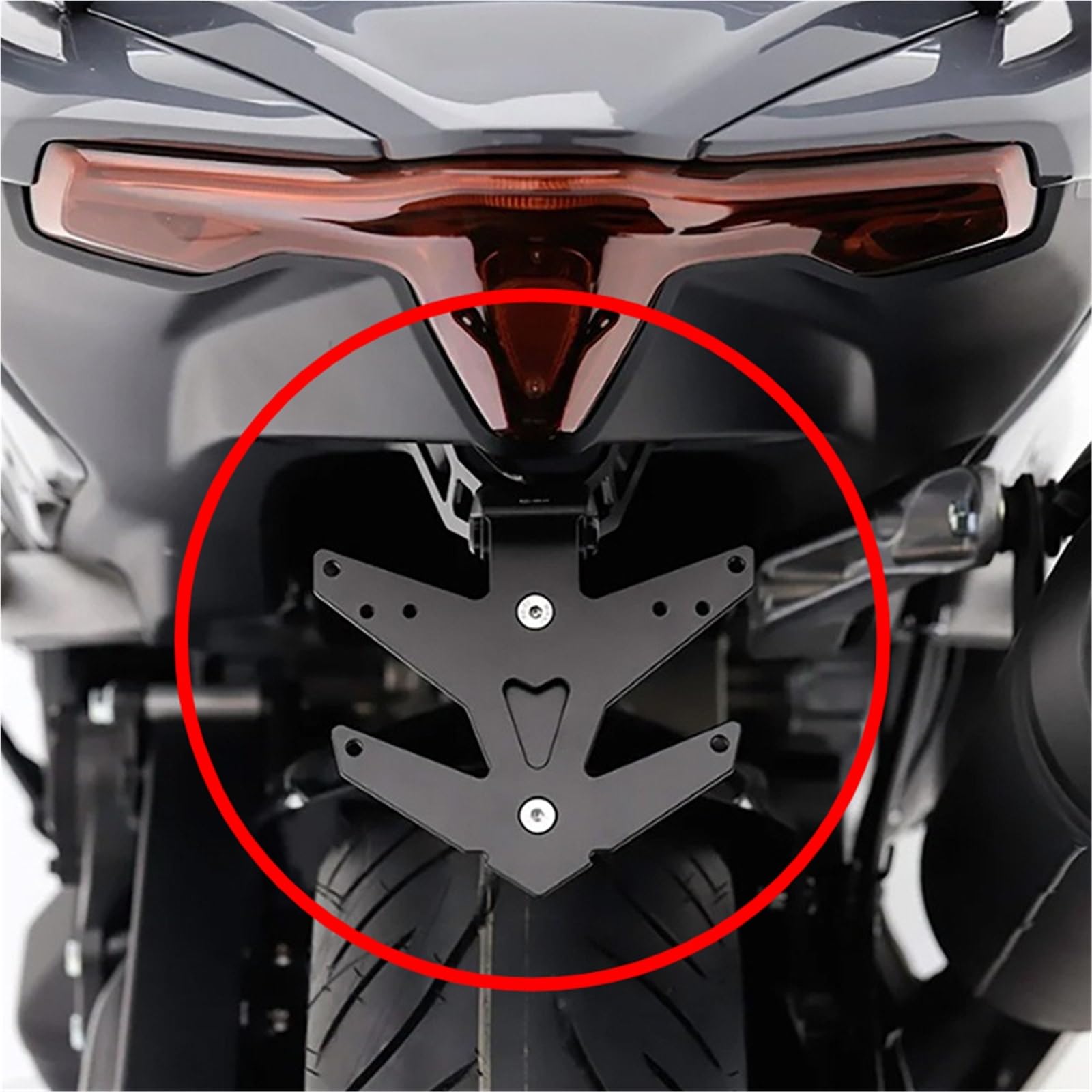 Portatarga Per Moto Con Luce LED Integrata Per Y&amaha TMAX 530 560 TMAX530 TMAX560 2017-2021