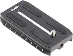 Hersmay Camera Quick Release Plate for Zhiyun Crane 2 3 LAB Weebill 2 3 Weebill-S Gimbal Stabilizer, Compatible with Manfrotto 501HDV 503HDV 701HDV MH055M0-Q5 Tripod Head