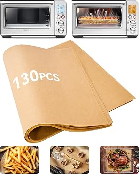 130PCS Air Fryer Liners Compatible with Breville Smart Convection Oven