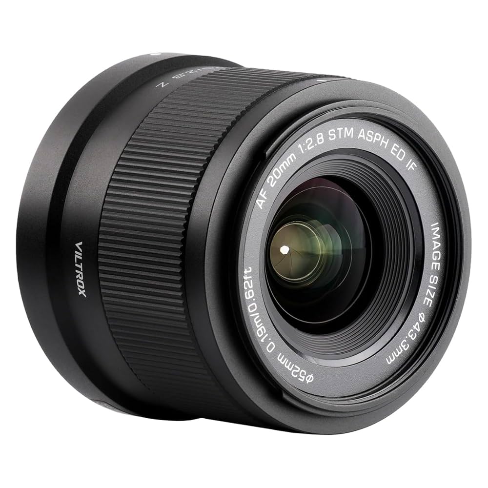 R4S-2様❗️Viltrox ❗️AF 20/2.8 Z 用単焦点レンズ‼️ Amazon.co.jp: VILTROX 20mm F2.8 Zマウント STM フルフレーム
