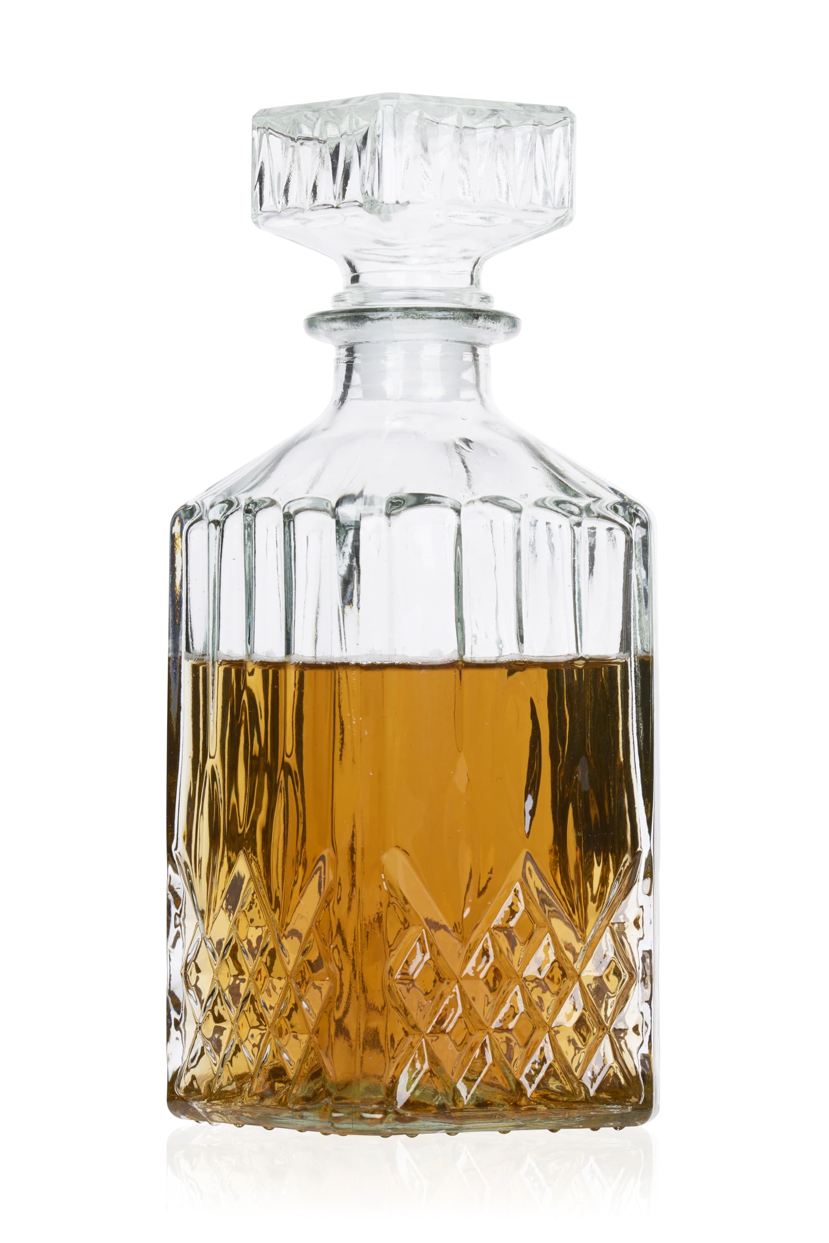 whiskey jug 1 litre 8.5x8.5x23 cm glass transparent