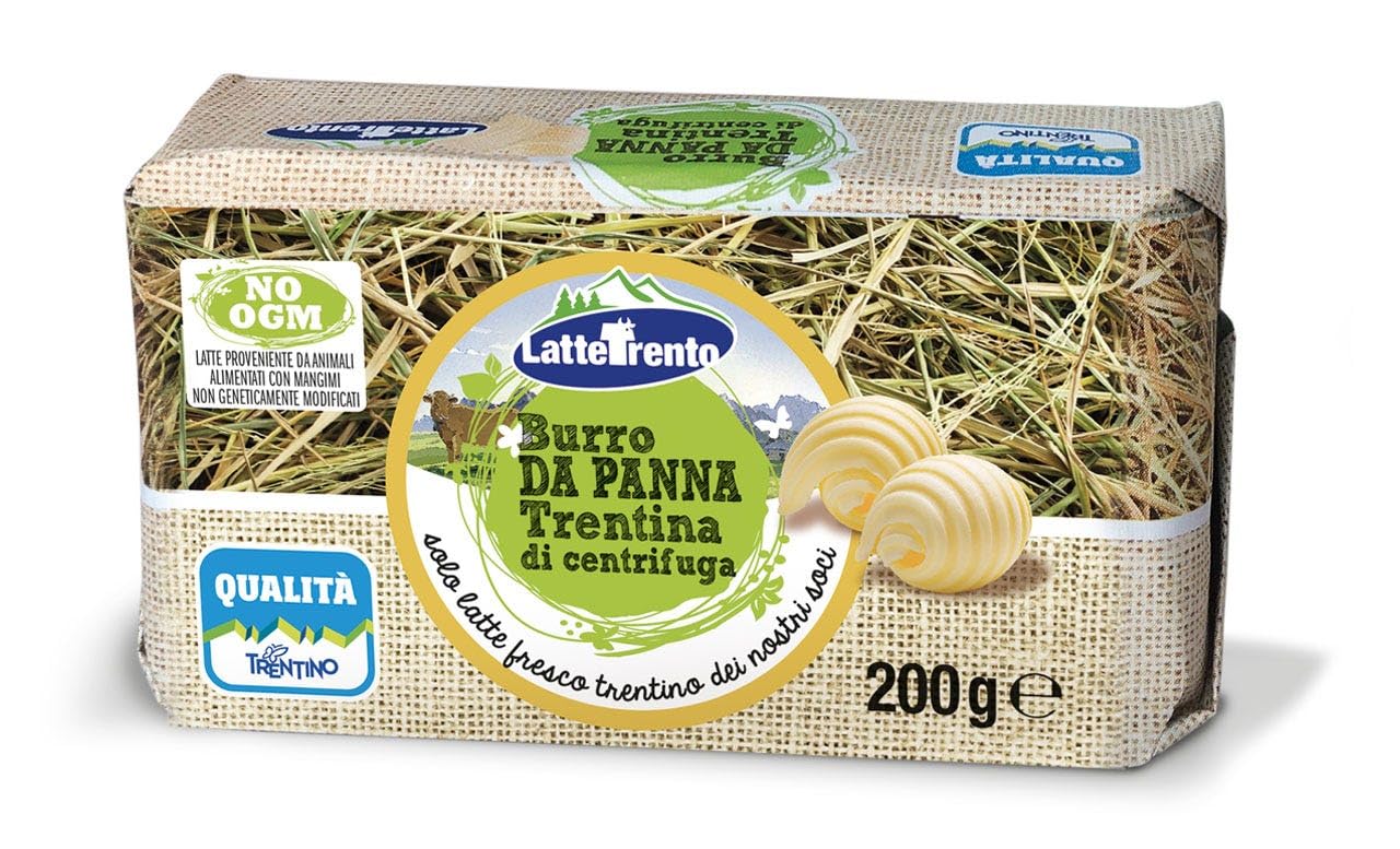 BURRO DI PANNA TRENTINA NO OGM 200 gr